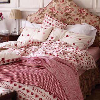 love and kisses luxury duvet set by fifty one percent