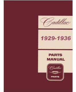 1932 1933 1964 1935 1936 Cadillac Parts Numbers Book Guide Catalog Interchange Automotive