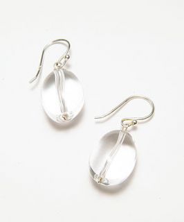 rock crystal earrings by melina clark
