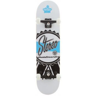 Stereo Ribbon Skateboard Complete White