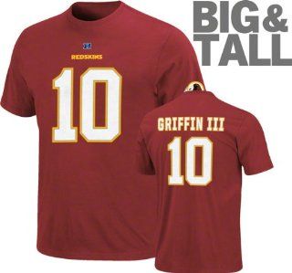 Washington Redskins NFL Robert Griffin III #10 Name And Number T Shirt 3XL  Sports & Outdoors