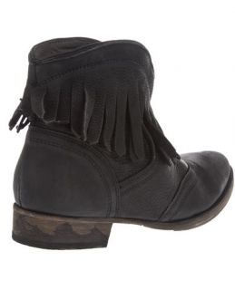 Ksubi 'lector' Fringed Leather Cowboy Boots