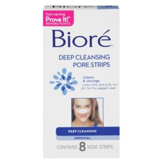 Biore Deep Cleansing Nose Strips   8 Count