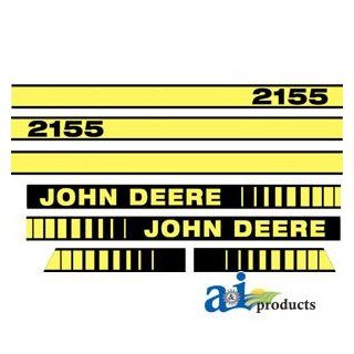 A & I Products Hood Decal Replacement for John Deere Part Number JD2155