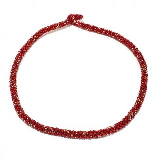 Himalayan Gems™ Potay Glitter Bead 20" Necklace