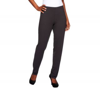 Women with Control Flat Front No Side Seam Tall Pants —