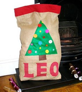 make your own christmas santa sack kit by little dress kits