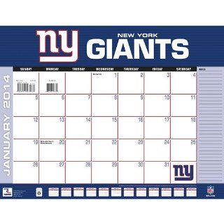 New York Giants   2014 Desk Calendar   Sports Fan Daily Appointment Books And Planners
