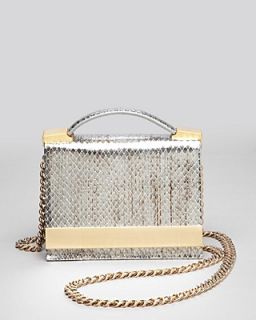 B Brian Atwood Crossbody   Ava Snake Embossed Top Handle's