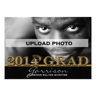 Class of 2014 Graduation Announcement Gold