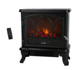 Duraflame 750W / 1500W Electric Stove Heater with Remote Control —