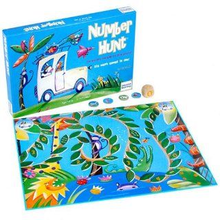 Number Hunt Eco Friendly Board Game Toys & Games
