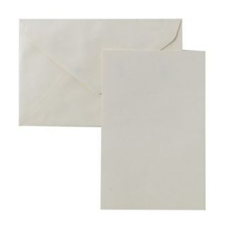 Set of 50 Panel Cards with Envelopes   Ivory