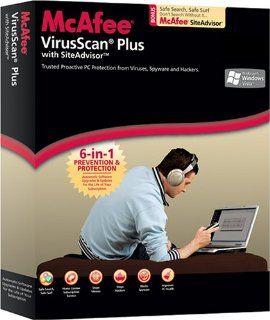 McAfee VirusScan Plus 2008 [OLD VERSION] Software