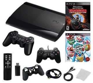 PlayStation 3 Slim 500GB Family Fun Bundle with Accessories —