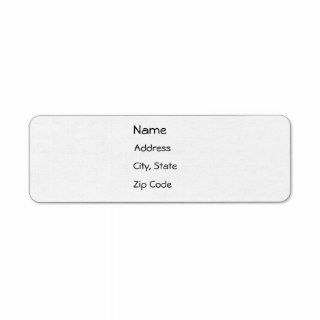 Haunted House on Grey, White and Yellow Stripes Return Address Labels