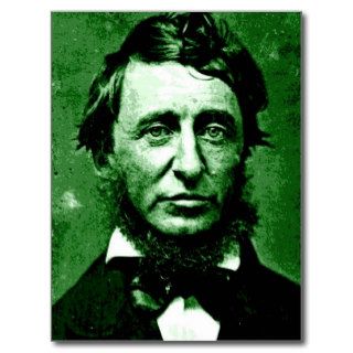 Henry David Thoreau Postcards