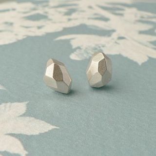 faceted fragments earrings by molly ginnelly jewellery