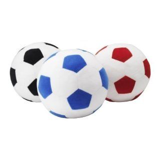 IKEA Stoffball "Sparka" Softball mit 20cm Durchmesser   Fuball in BLAU WEISS   waschbar Spielzeug