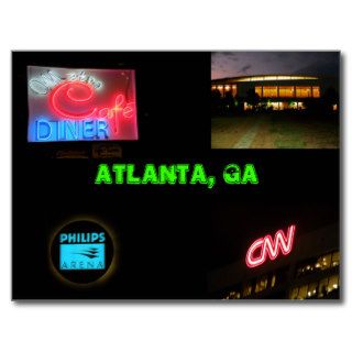 Atlanta, GA Postcard
