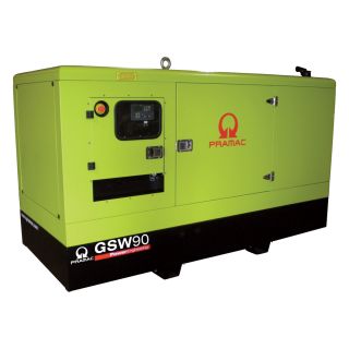 Pramac Commercial Standby Generator — 71 kW, 120/240 Volts, Perkins Engine, Model# GSW90P  Commercial Standby Generators