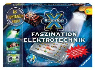 Ravensburger 18897   ScienceX   Faszination Elektrotechnik   Experimente Spielzeug