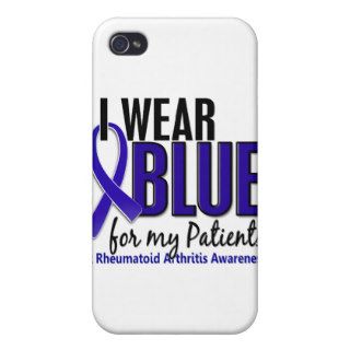 I Wear Blue Patients10 Rheumatoid Arthritis RA iPhone 4 Covers