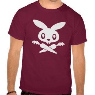 Twink Bunny Skull Adult T shirt