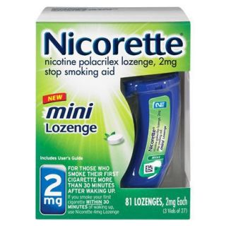 Nicorette Mini Lozenge Mini 2mg   81 count