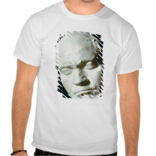 Mask of Beethoven,taken life at the age of Tshirt