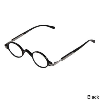Hot Optix Unisex Retro Oval Plastic/ Metal Reading Glasses Hot Optix Reading Glasses