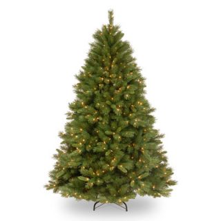 Artificial Christmas Tree with 500 Pre Lit Clear Lights with Stand
