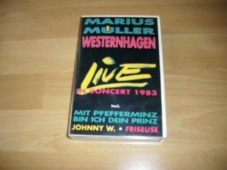 Westernhagen   Live In Concert 1983 [VHS] Marius Mller Westernhagen VHS