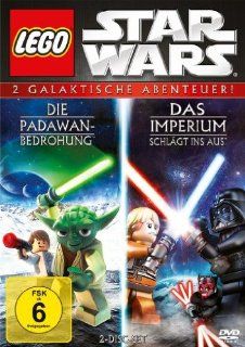 Lego Star Wars Die Padawan Bedrohung / Das Imperium schlgt ins Aus 2 DVDs DVD & Blu ray