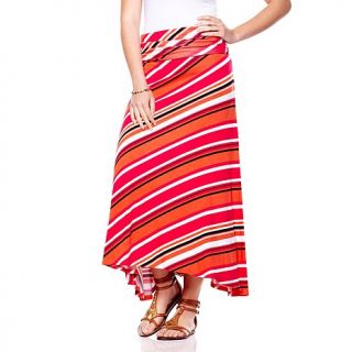 Completely Me by Liz Lange Striped Maxi Skirt