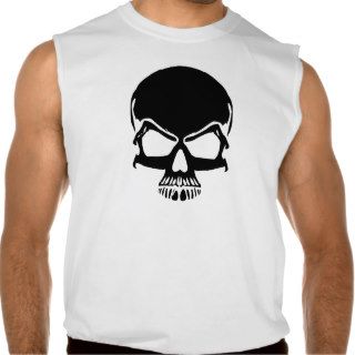 Ghost Skull Sleeveless Shirts