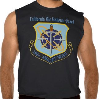 146th Airlift Wing / California Air National Guard Sleeveless Tees