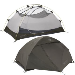 Marmot Earlylight Tent with Footprint and Gear Loft  2 Person 3 Season