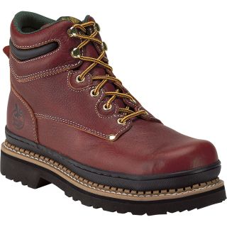 Georgia Giant 6-in. Steel Toe Work Boot — Brown, Model# G6375  Work Boots