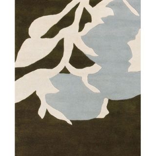 Thomas Paul Tufted Pile Green/Dove Buds Rug