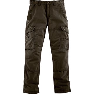 Carhartt Cotton Ripstop Pant — Dark Coffee, 38in. Waist x 32in. Inseam, Model# B342