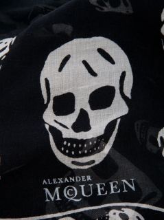 Alexander Mcqueen Skull Scarf