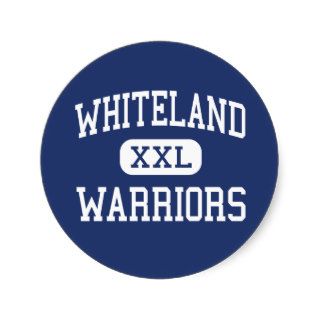 Whiteland   Warriors   Community   Whiteland Round Stickers