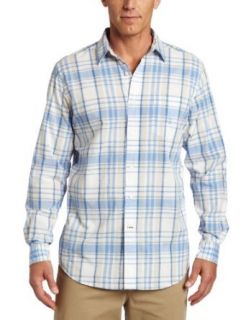 Nautica Men's Plus Size Cape Cod Madras Long Sleeve Shirt, Coastal Tan, 2X at  Mens Clothing store Button Down Shirts