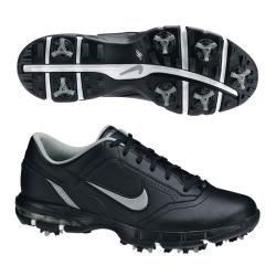 Nike Men's Air Rival Black/ Silver Golf Shoes Nike Men's Golf Shoes