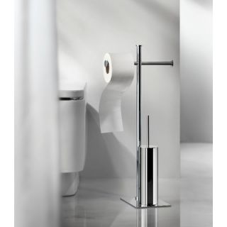 WS Bath Collections Kubic Cool Toilet Brush Holder