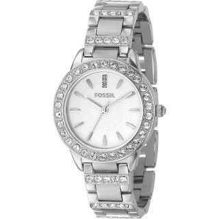 Fossil Ladies 3 Hand Stainless Steel Glitz Watch