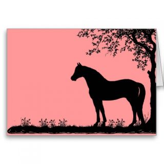 Horse Sympathy Card Template for Arab Mare