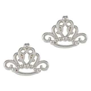 Disney Sterling Silver Princess Earrings Disney Children's Earrings