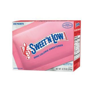 SweetN Low Zero Calorie Sweetener Packets 250 ct.